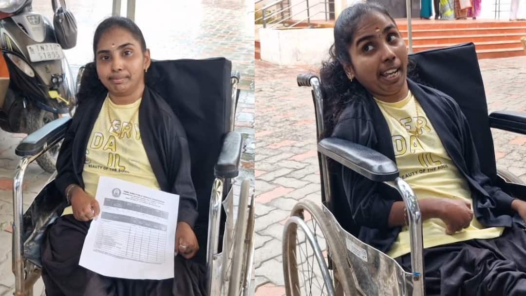 முடக்குவாதத்தால் முடங்காமல், TNPSC குரூப் 4 தேர்வில் முதல் முயற்சியிலேயே வெற்றி: சாதனை படைத்த காஞ்சிபுரம் பெண்!