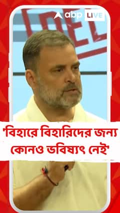 Rahul Gandhi: 'বিহারে বিহারিদের জন্য কোনও ভবিষ্যৎ নেই', বিধানসভা ভোটের প্রচারে গিয়ে মন্তব্য রাহুলের