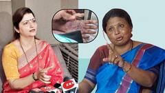 डॉक्टर तरुणीच्या हातावरील वेलांटीकडे लक्ष वेधलं, सुषमा अंधारेंची हादरवाणी पत्रकार परिषद, रुपाली चाकणकरांवर हल्ला