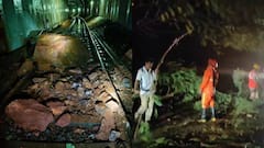 మొంథా తుపాను బీభత్సం.. రైల్వే ట్రాక్స్ ధ్వంసం, పలుచోట్ల నిలిచిపోయిన విద్యుత్ సరఫరా