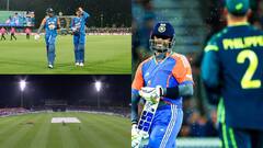 बारिश में धुला भारत-ऑस्ट्रेलिया पहला टी20, सिर्फ 58 गेंद का हुआ खेल; सूर्या-गिल का भी तूफान