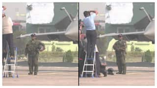 President Murmu Flies In Rafale Fighter Jet — Watch