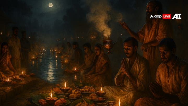 पश्चिम बंगाल में काली पूजा से एक दिन पहले भूत चतुर्दशी का त्योहार मनाया जाता है, जिसे भूत चौदस के नाम से भी जाना जाता है. यह पर्व बंगाल के हैलोवीन की तरह ही है. इस दिन लोग अपनी पूर्वजों की आत्माओं को भटकने से रोकने के लिए 14 मिट्टी के दीये जलाकर घर के अलग अलग अंधेरे कोनों में रख देते हैं.