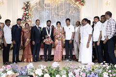 விமர்சையாக நடந்த சத்தியம் டிவி இல்லத் திருமண விழா.. துணை முதல்வர் உட்பட அரசியல் பிரபலங்கள் பங்கேற்று வாழ்த்து!