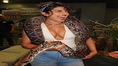 Priyanka Chopra Photo: ગળામાં વિશાળકાય અજગર સાથે પ્રિયંકા ચોપરાએ આપ્યા પોઝ