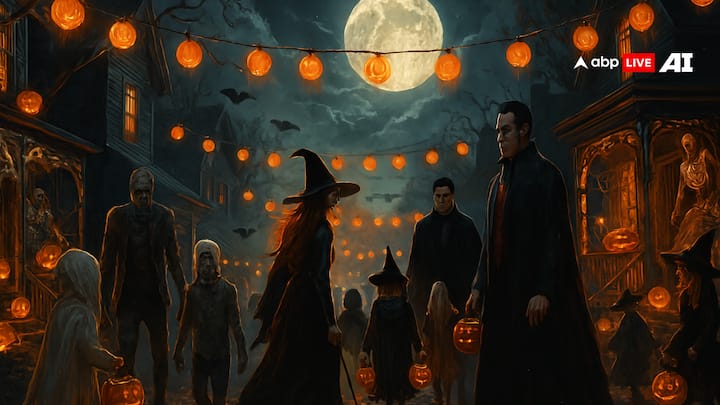 दुनियाभर में अक्टूबर का महीना कई मायनों में खास रहता है. लोग उत्साह के साथ हैलोवीन का इतंजार करते हैं. हर साल दुनियाभर में 31 अक्टूबर 2025 को हैलोवीन मनाया जाता है. इस दिन लोग तरह-तरह की डरावनी पौशाकें पहनते हैं. बच्चे घूम-घूमकर ट्रिक और ट्रिट करते हैं.