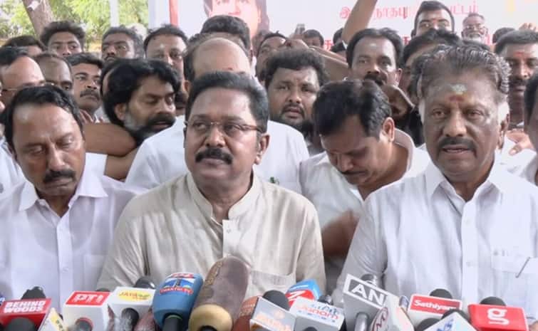 ’’எடப்பாடிதான் எங்களின் ஒரே எதிரி; சசிகலா வராதது ஏன்?’’ டிடிவி, ஓபிஎஸ், செங்கோட்டையன் கூட்டாகப் பேட்டி!