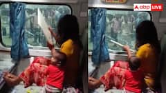 ट्रेन में चोरी हो गया पर्स तो गुस्से में महिला ने तोड़ दिया एसी कोच का सीसा, वीडियो वायरल