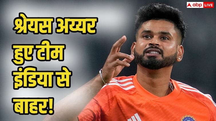 टीम इंडिया को बड़ा झटका! भारतीय टीम से बाहर हुए श्रेयस अय्यर, साउथ अफ्रीका सीरीज से होंगे OUT