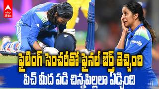 ఫైటింగ్ సెంచరీతో ఫైనల్ బెర్త్ తెచ్చింది.. పిచ్ మీద పడి చిన్నపిల్లలా ఏడ్చింది