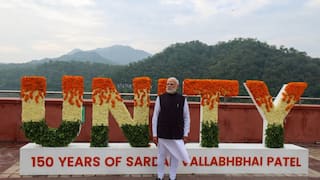 PM Modi Leads Tribute To Sardar Vallabhbhai Patel On His 150th Birth Anniversary At Statue Of Unity