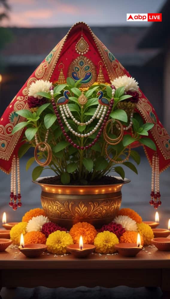 या साहित्यासोबत करा तुळशी विवाह, कायम लक्ष्मीची राहील कृपा