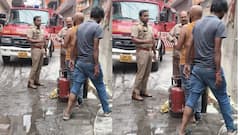 मेरठ में नीले ड्रम वाली मुस्कान रस्तोगी के घर पर लगी आग, गैस सिलेंडर से हुआ हादसा