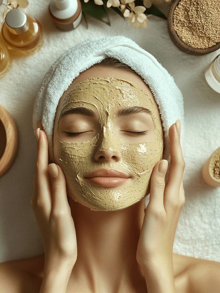 हा फेसपॅक 15 मिनिटं ठेवून नंतर धुवा. यामुळे तुमच्या चेहऱ्यवरील पिंपल्स आणि दाणे कमी होतील.