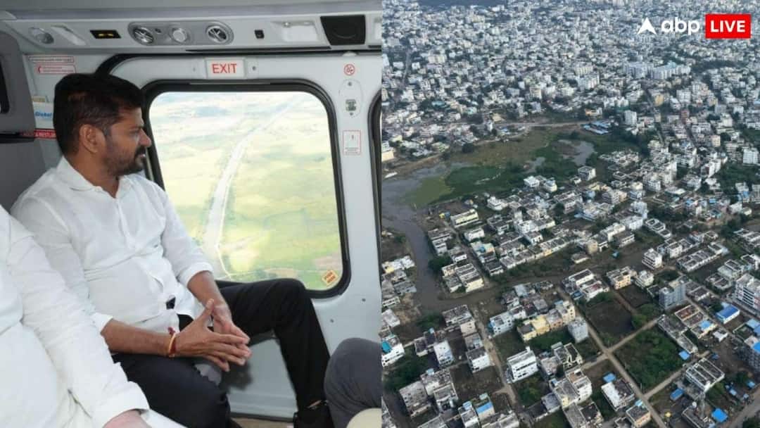 वरंगल में बाढ़ का कहर: CM रेवंत रेड्डी ने किया हवाई सर्वे, मृतकों के परिजनों को 5 लाख की मदद