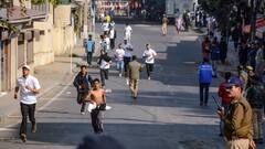 राष्ट्रीय एकता दिवस पर श्रीनगर में 'रन फॉर यूनिटी' का आयोजन, लाल चौक पर दिखा उत्साह