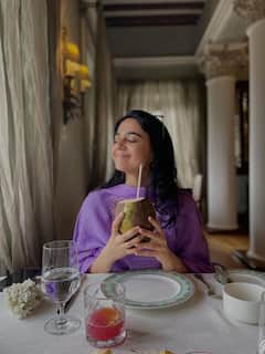 Fauzi Actress Imanvi: ఫౌజీ హీరోయిన్ ఇమాన్వి లేటెస్ట్ స్టిల్స్... చుడిదార్ కట్టినా క్యూట్‌గా ఉంది కదూ!