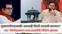मुख्यमंत्रीपदासाठी आणखी किती लाचारी करणार? किल्ले रायगडावर नमो सेंटर सुरु करण्यावरुन राज ठाकरेंनी एकनाथ शिंदेंना झापलं