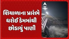 Mehsana Dharoi Dam: શિયાળાના પ્રારંભે ધરોઈ ડેમમાંથી છોડાયું પાણી, નીચાણવાળા વિસ્તારોમાં એલર્ટ