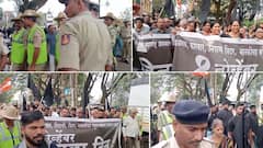 बेळगाव मनपाचा कानडीकरणाचा वरवंटा, कोल्हापुरातील शिवसेनेच्या नेत्यांना जिल्हाबंदी; कर्नाटक सीमेवर पोलिसांचा मोठा बंदोबस्त