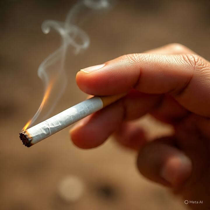पण या सिगारेटचा धूरही हानिकारक असू शकतं. कोणतीही वनस्पती जळल्यावर धूर तयार होतो.