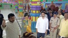 కాశీబుగ్గ ఆలయాన్ని పరిశీలించిన రామ్మోహన్ నాయుడు, నారా లోకేష్- కంట్రోల్ రూమ్ ఏర్పాటు