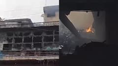 दिल्ली: वजीरपुर में बर्तन की फैक्ट्री में भीषण आग, दमकल की 13 गाड़ियां बुझाने में जुटीं