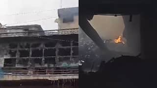 दिल्ली: वजीरपुर में बर्तन की फैक्ट्री में भीषण आग, दमकल की 13 गाड़ियां बुझाने में जुटीं