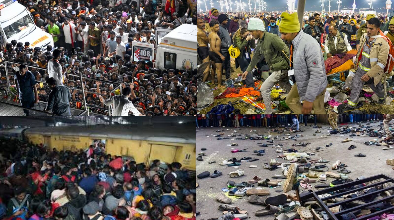 கரூர் முதல் கும்பமேளா வரை! 2025-ல் இந்தியாவை உலுக்கிய கூட்ட நெரிசல் சம்பவங்கள்