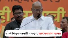 विधानसभा निवडणुकीनंतर जे समोर आलं ते पाहता संसदीय लोकशाहीला धक्का, सगळे मिळून मतचोरी थांबवूया; शरद पवारांचा एल्गार