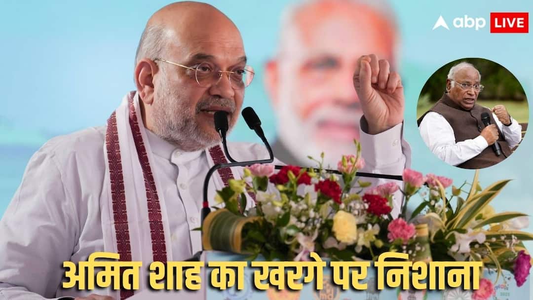 खरगे की RSS को प्रतिबंधित करने की मांग पर अमित शाह का पहला रिएक्शन, जानें क्या कहा?