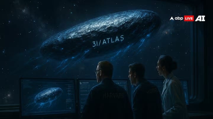 धूमकेतू सामान्यतः त्यांच्या मागे प्रकाश प्रक्षेपित करतात, जो शेपटीसारखा दिसतो.  रहस्यमय अंतराळयान 3I/ATLAS प्रकाश पुढे प्रक्षेपित करतो, जणू काही तो समोरून येणारा प्रकाश आहे.