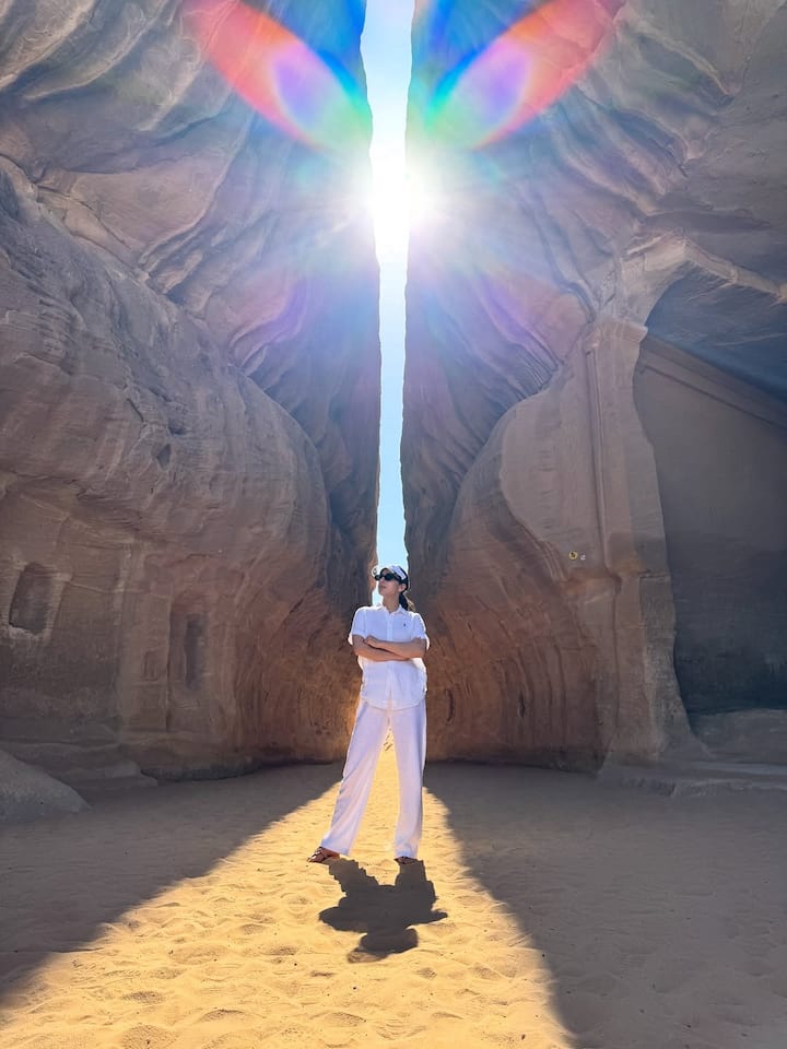 The actress, known for her love for travel and poetic captions, shared a series of stunning snapshots from her family getaway, capturing the perfect blend of luxury, adventure, and effortless style.