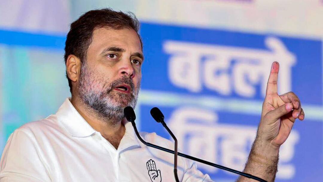 Bihar Assembly Elections Rahul Gandhi Slams PM Modi BJP VS Congress 56-Inch Chest Remark ‘56-Inch Chest Can Still Be Cowardly’: Rahul Gandhi Hits Out At PM Modi In Bihar Rally