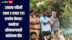 उसाला पहिली उचल 3 हजार 751 रुपयेच घेणार, राजू शेट्टी आक्रमक, कर्नाटक सीमभागातही आंदोलनाची तीव्रत वाढली  