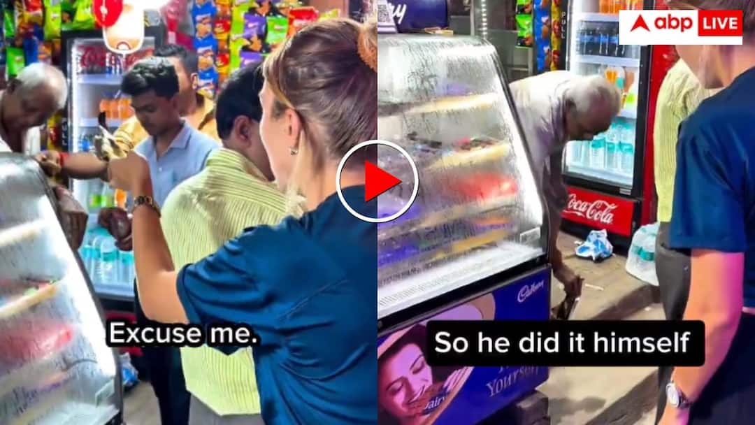 Foreign woman asked for dustbin shopkeeper said throw it on the road video goes viral विदेशी महिला ने पूछा डस्टबीन तो दुकानदार बोला सड़क पर ही फेंक दो- वीडियो देख खौल उठेगा खून