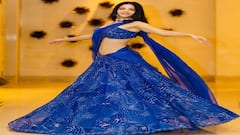 Vedhika Kumar Photo: બ્લૂ લહેંગા ચોલીમાં ગોર્જિયસ લાગી વેદિકા કુમાર, જુઓ સુંદર તસવીરો