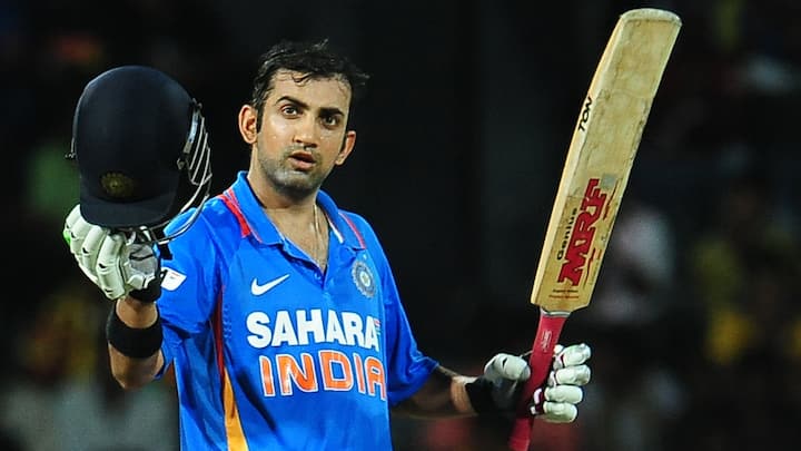 Gautam Gambhir tops the list with 97 runs in the 2011 ICC World Cup final, followed by MS Dhoni's 91 in the same match