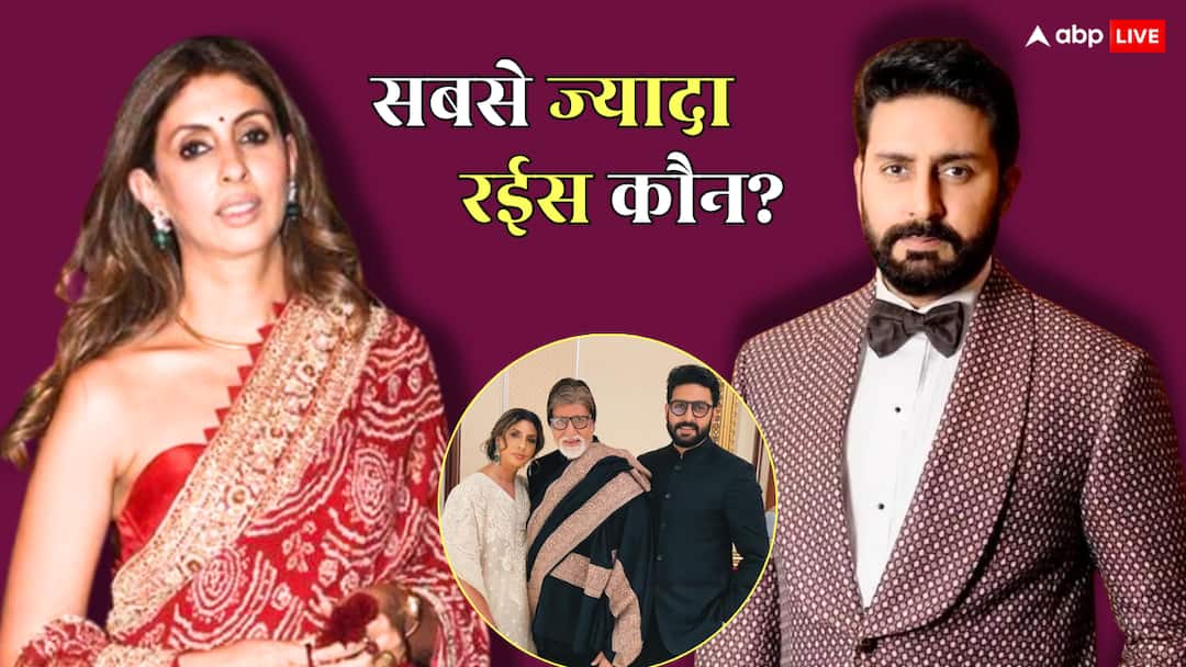 Abhishek Bachchan Vs Shweta Bachchan नेटवर्थ, अमिताभ बच्चन की किस औलाद के पास है ज्यादा दौलत?