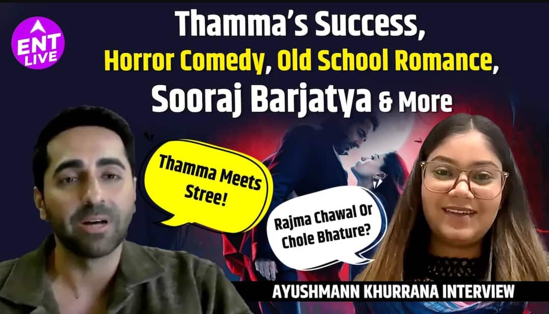 आयुष्मान खुराना इंटरव्यू | थम्मा, कलेक्शन, हॉरर कॉमेडी यूनिवर्स, आगामी प्रोजेक्ट्स और बहुत कुछ