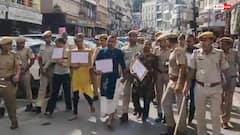 उदयपुर में पुलिस की सख्त कार्रवाई, फायरिंग करने वाले बदमाशों का सिर मुंडवाकर शहर में घुमाया