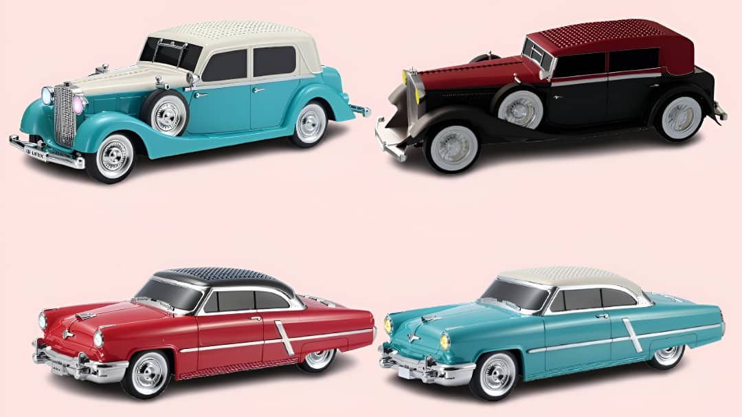 Is This A Car Or A Speaker? Unix’s New Bluetooth Gadget Will Keep You Guessing unix launch capri 52 pontiac 34 speaker vintage retro car look price specifications features Is This A Car Or A Speaker? Unix’s New Bluetooth Gadget Will Keep You Guessing