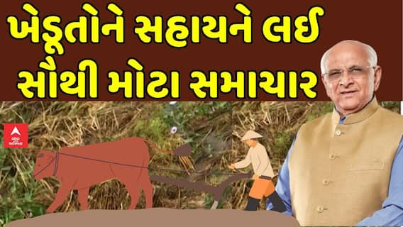 Gujarat Farmers Relief Package News:  ખેડૂતોને સહાયને લઈ સૌથી મોટા સમાચાર, જુઓ અહેવાલ