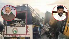 చేవెళ్ల బస్సు ప్రమాద బాధితులకు కేంద్ర, రాష్ట్ర ప్రభుత్వాలు పరిహారం ప్రకటన