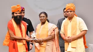President Murmu Confers Degrees At Patanjali University Convocation, Ramdev Says ‘Our Students Are Job Creators’