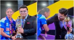 What Happened When Harmanpreet Tried Touching Jay Shah's Feet Will Melt Your Heart - WATCH