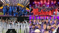 इस साल दुनिया को मिले 4 नए चैंपियन, टीम इंडिया से पहले इन टीमों ने खत्म किया खिताब का सूखा