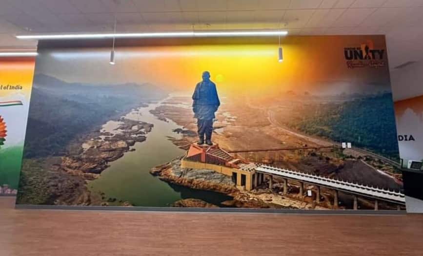 एकता की दीवार: सरदार वल्लभभाई पटेल के सम्मान में अमेरिका के सिएटल में 'एकता की दीवार' का अनावरण किया गया