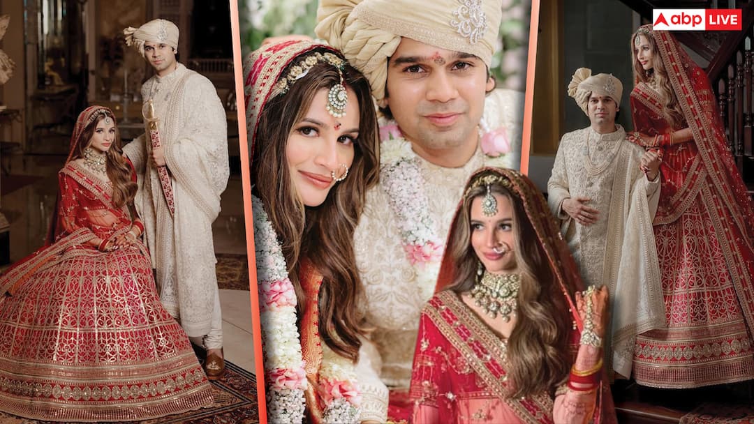 लाल लहंगे में तेजल का दिखा रॉयल लुक, शेरवानी में जचे वेदांत, देखें न्यूली मैरिड कपल की ड्रीमी वेडिंग फोटोज