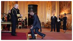 David Beckham Receives Knighthood From King Charles, Wears Suit Designed By Victoria Beckham